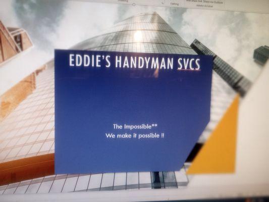 Eddie's Handyman SVCS