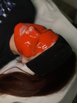 We offer a variety of Jelly Masks. They target different concerns, covering the eyes is optional.