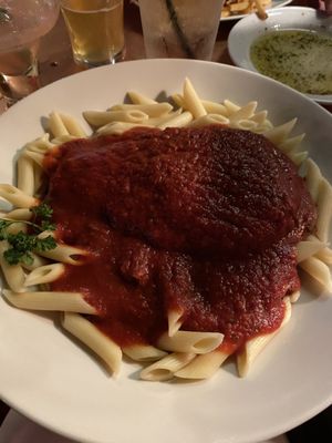 Eggplant with pasta