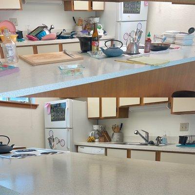 (Old Model)kitchen Clean up