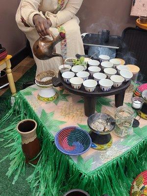 Coffee ceremony