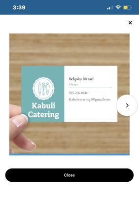 Kabuli Catering