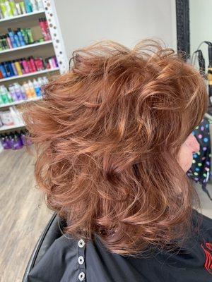 Natural red.... by stylist Kelly #redkenreds