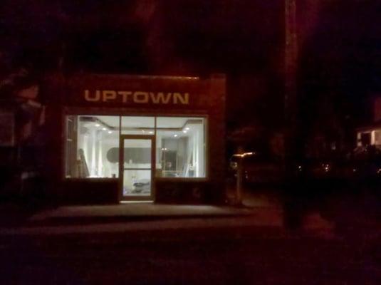 Uptown at night