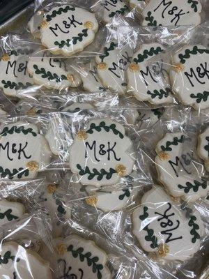 Bridal shower cookies