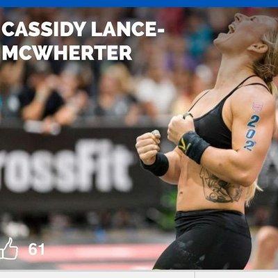 Cassidy Lance-Mcwherter One of the OGs of CrossFit Bolt and winner of CrossFit Open 2018. Coached by coach Matt.