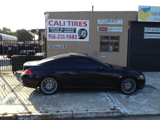 Cali Tires and my whip!