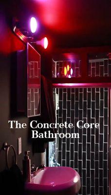 Concrete Core Bathroom