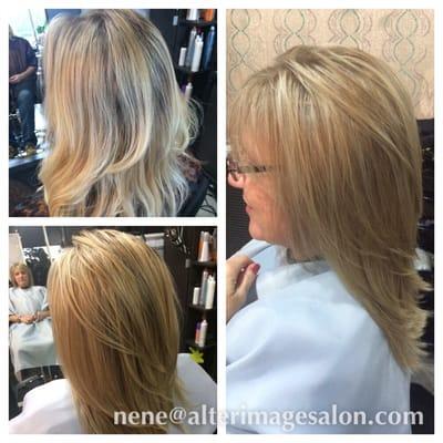 Sometimes taking it back to a more natural blended look is what a client wants!