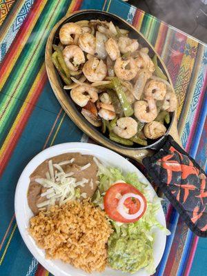 Shrimp Fajitas