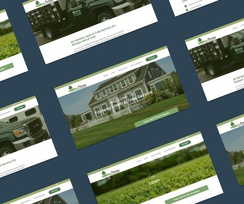 Just Launched Fairway Lawn & Tree Service's new website!