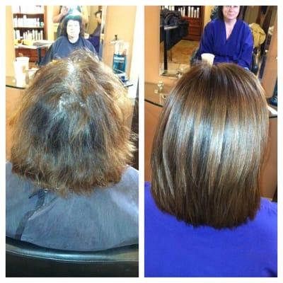 Color and keratin by Kim