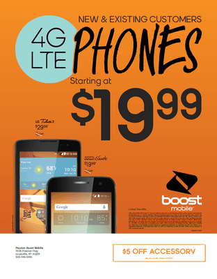 Smart Phones starting @ $19.99