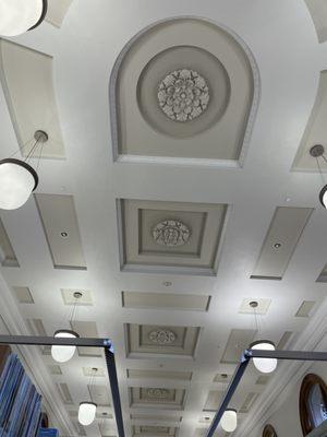 Ceiling inside