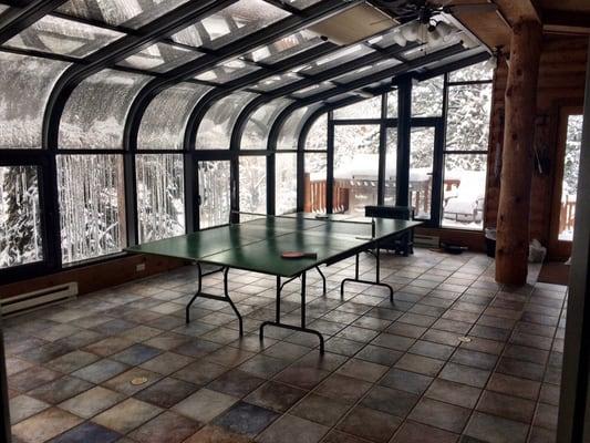 Ping pong room