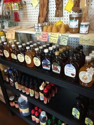 Even syrup made out of honey with many flavors