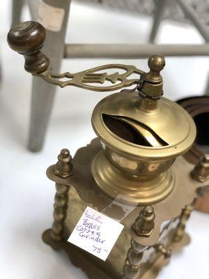 Antique coffee grinder