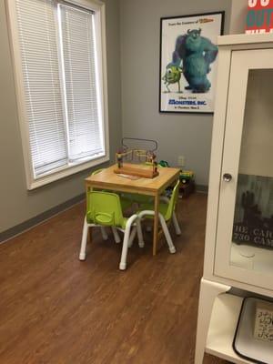 Waiting room - kid area