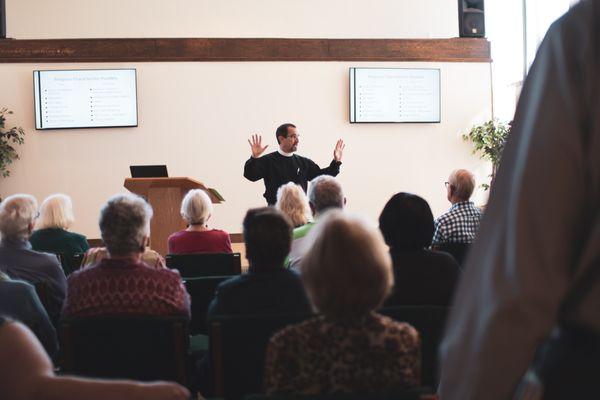 Adult Teaching between the services