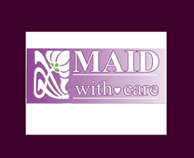 Maid With Care logo