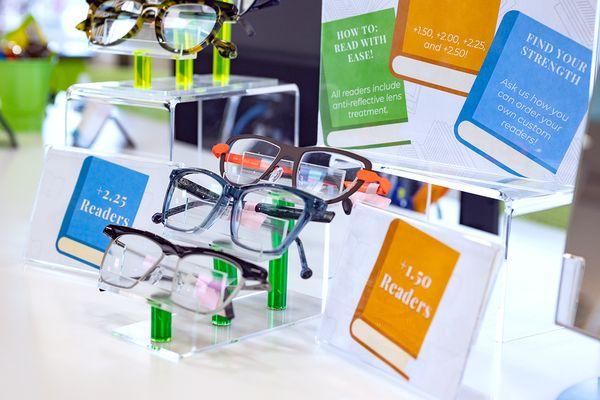 We're here to provide all your optical solutions, readers included!