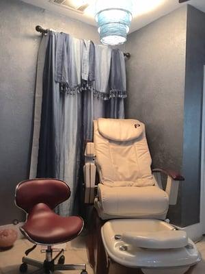 Personal mini spa exclusively for you located within a chiropractic and wellness center.