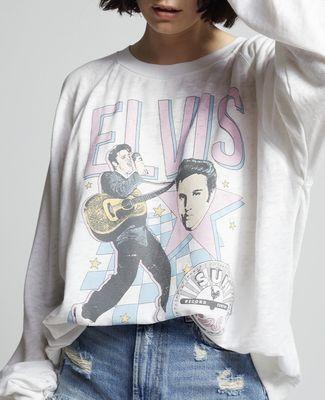 Elvis Sweatshirt
Available in sizes: XS - LARGE 
Price: $69.99