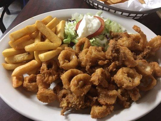 Fried calamari