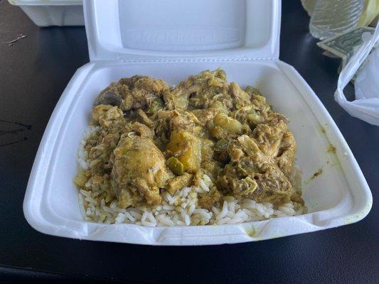 Curry chicken