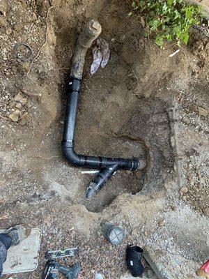 Sewer line repair