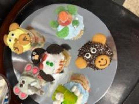 ZOO animal cupcakes