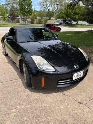 350z after total detailing