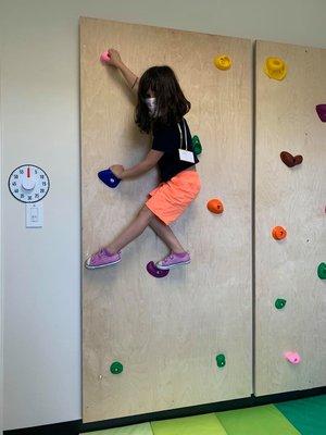 HFLC's rock wall