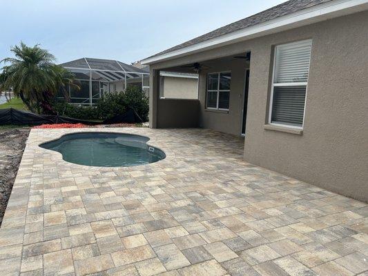 Pool and patio