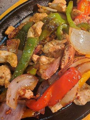 Chicken fajitas