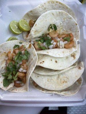 Shrimp tacos