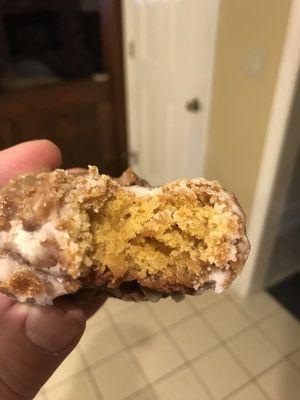 This was a seasonal pumpkin donut and all I can say is DAMN!