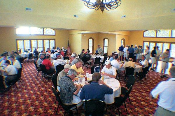 Clubhouse meeting space