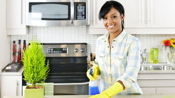 Our cleaners love to smile!