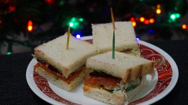 Bombay Veg. Sandwich.