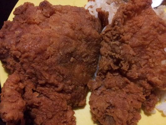 Yummy fried chicken!