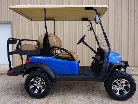 2017 Club Car Onward, Metallic Pearl Blue @AggielandGolfCars