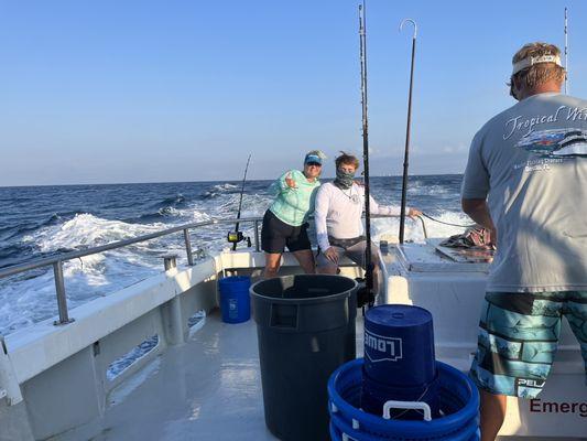 Mom & son fishing trip