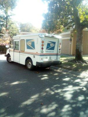 Curt the Postal Worker's delivery vehicle!