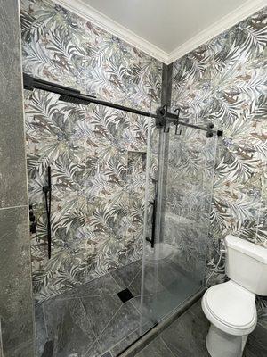 Custom shower