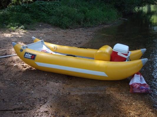 The infamous 'banana' boat.