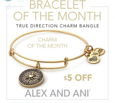 Alex and Ani at Dickinson Jewelers, Dunkirk & Prince Frederick, MD