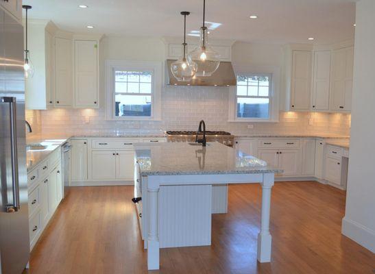 renovated kitchen