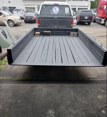 Trailer Sprayed with Mil-Spec liner. Call 785-266-7710