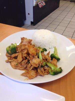 Teriyaki chicken breast